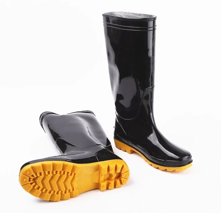 Cheap Price PVC High Cut Waterproof Rain Boots