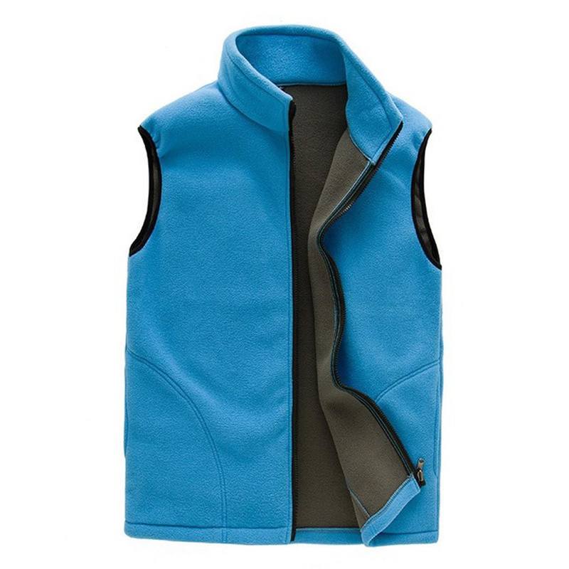 Spring Fleece Softshell Vest Outdoor Coat Unisex Sleeveless Jackets