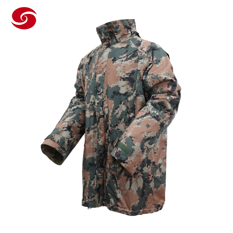 Waterproof Jordan Digital Camouflage Army Rain Coat Jacket