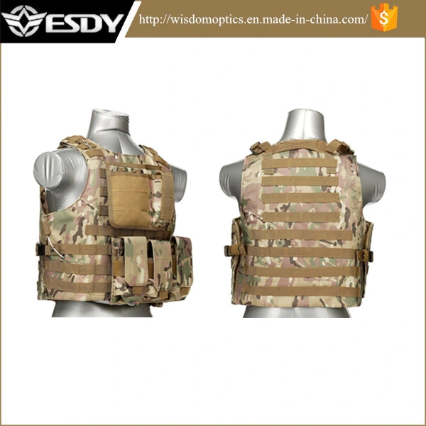 Airsoft Paintball Tactical Gear Army Combat Protective Vest Green