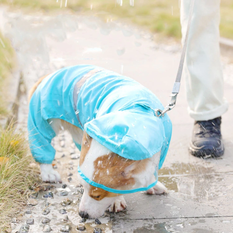 Pet Supplies Dog Transparent Waterproof Outdoor Raincoat