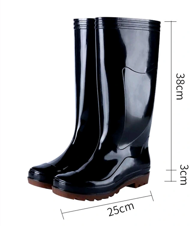 Cheap Price PVC High Cut Waterproof Rain Boots