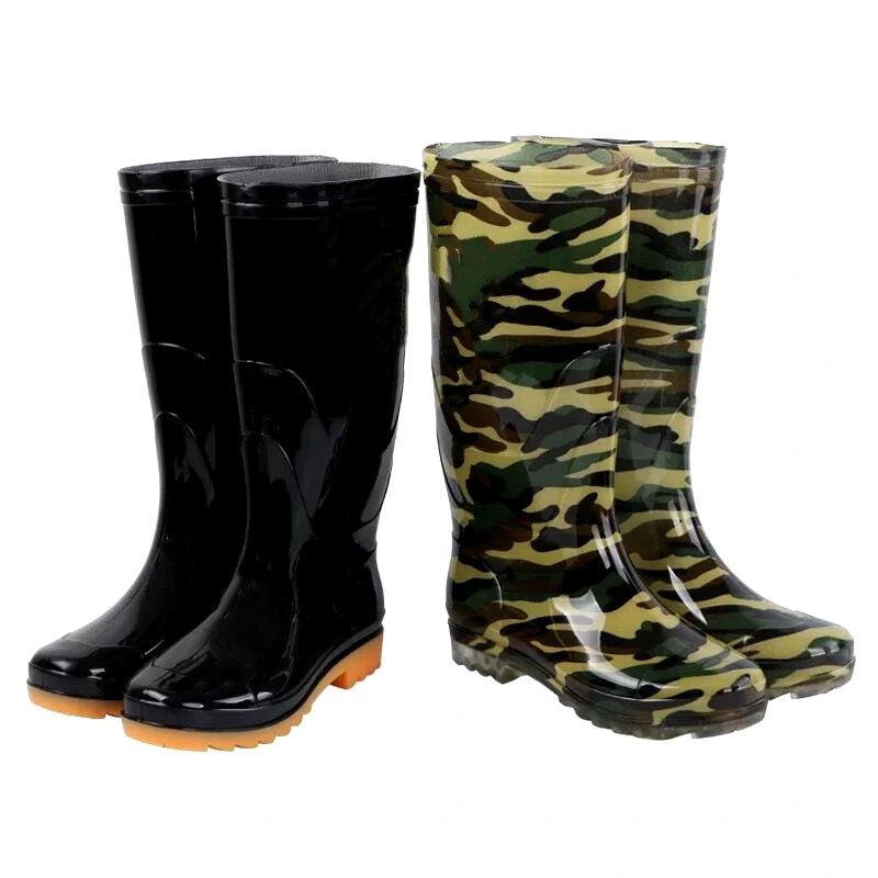 Cheap Price PVC High Cut Waterproof Rain Boots