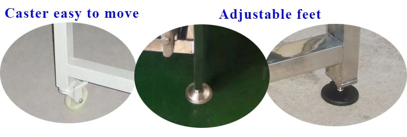 Automatic Industrial Zinc-Plated Steel Roller Conveyor Table Bed Conveyor for Transporting Pallet