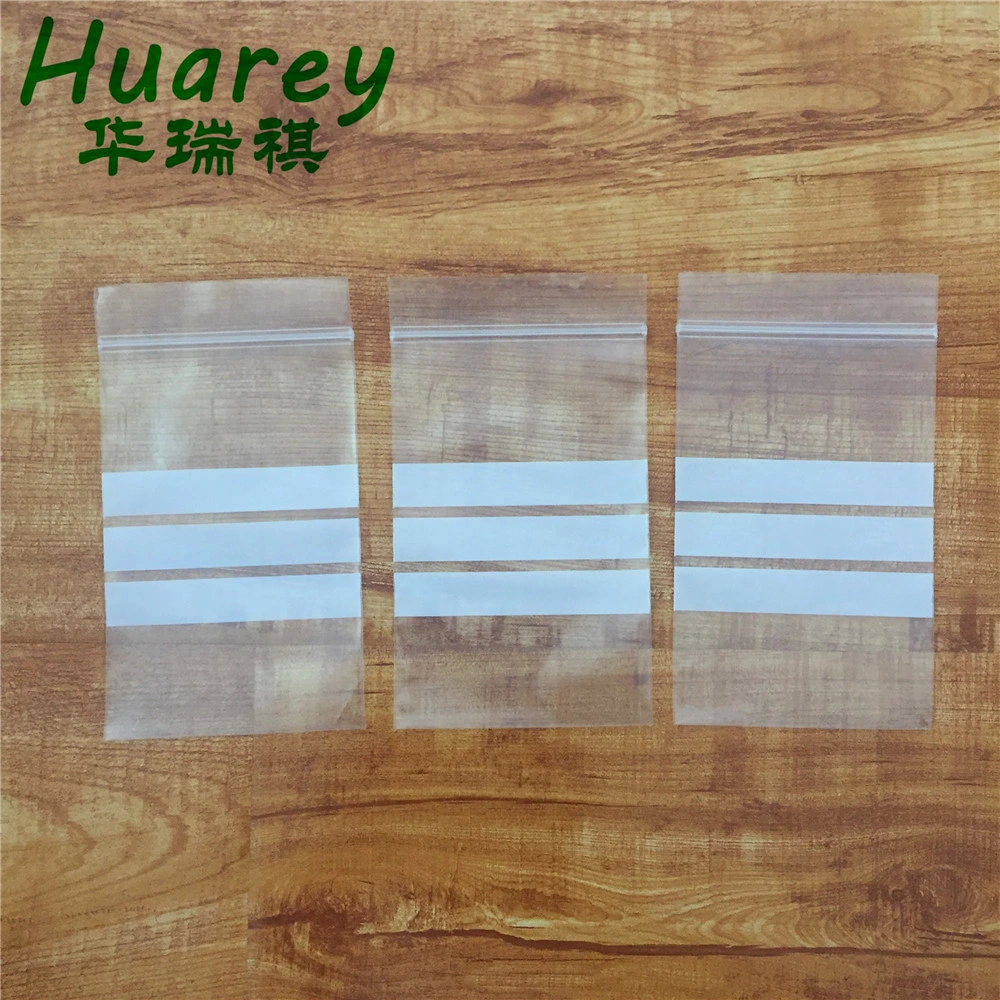 Transparent Zipper Bag Plastic Zip Self Lock Bag
