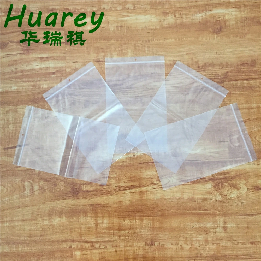 Transparent Zipper Bag Plastic Zip Self Lock Bag