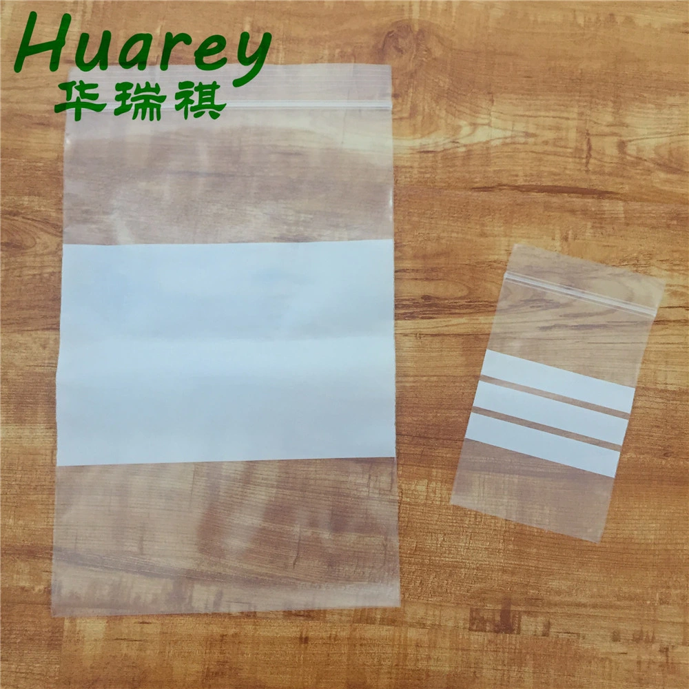Resealable Zip Bag Lock Clear Zip Bag