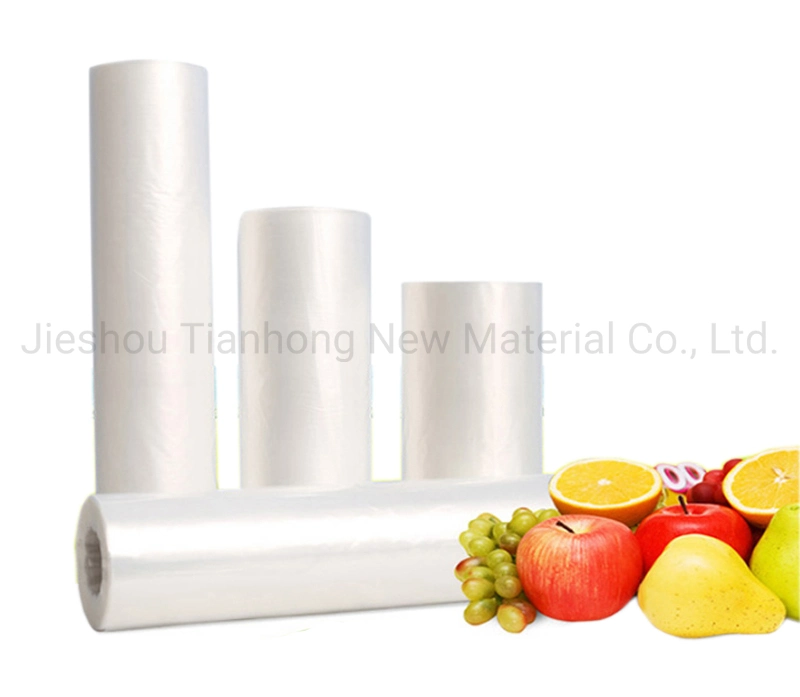 Biodegradable Large Food Freezer Storage Bags Compostable Food Packaging Bags for Supermarket