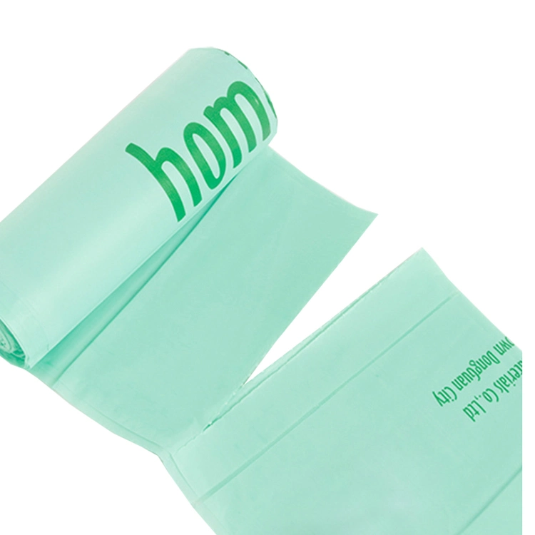 Compost Waste Bags 100% Biodegradable Garbage Bags Made From Corn Starch with En13432 Certificate