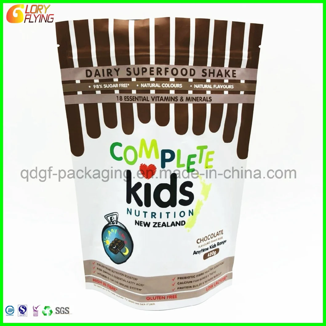 Stand up Bag with Zipper for Packing Small Snack/Food Bags