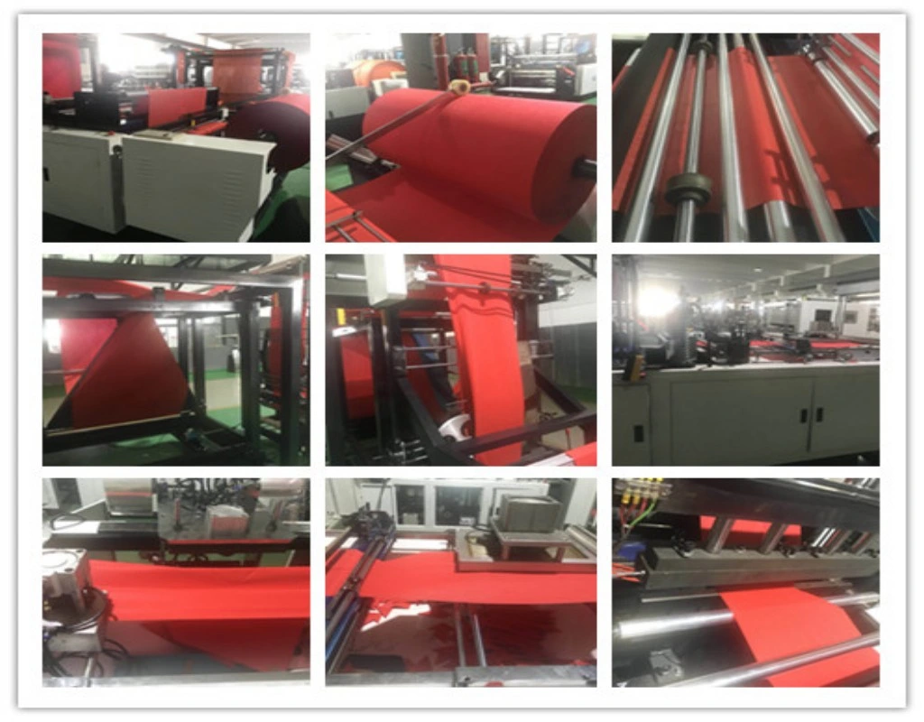 Automatic Nonwoven Box Bag Cubic Bag D-Cut Bag U-Cut Bag Making Machine with Ultrasonic