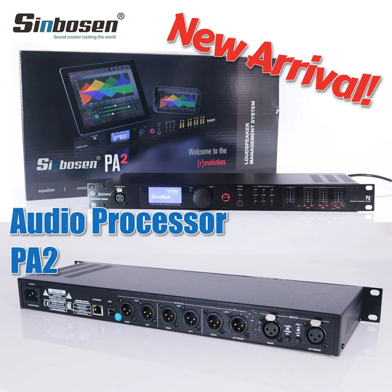 Professional Sound System Digital Audio Processor Dbx PA2 Professional KTV Digital Audio Processor