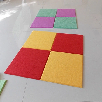 Wholesale 100% Felt Acoustic Panel Wall Acustic Panel 3D Panels Sound Absorbing Polyester Board