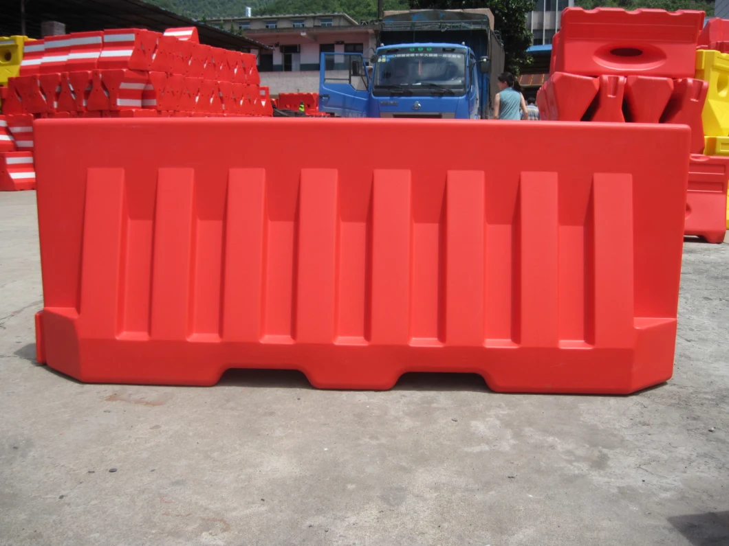 Portable Water Barrier Road Safety Plastic Barriers