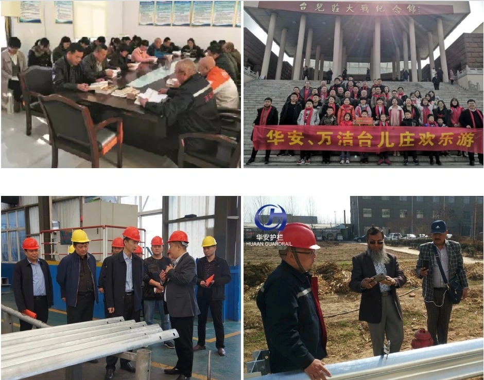Highway Safety W Beam Hot DIP Galvanized Highway Guardrail Crash Barrier Manufacturer