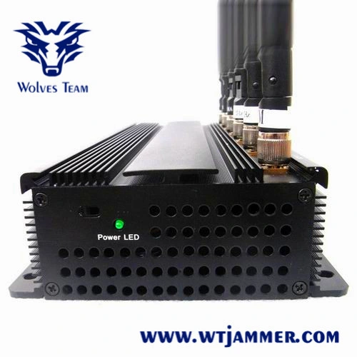 6 Antenna Cell Phone, GPS & RF Jammer (315MHz/433MHz)