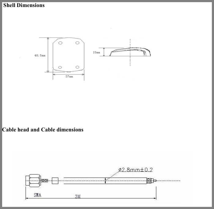 High Gain GPS Antenna Auto Antenna GPS Antenna
