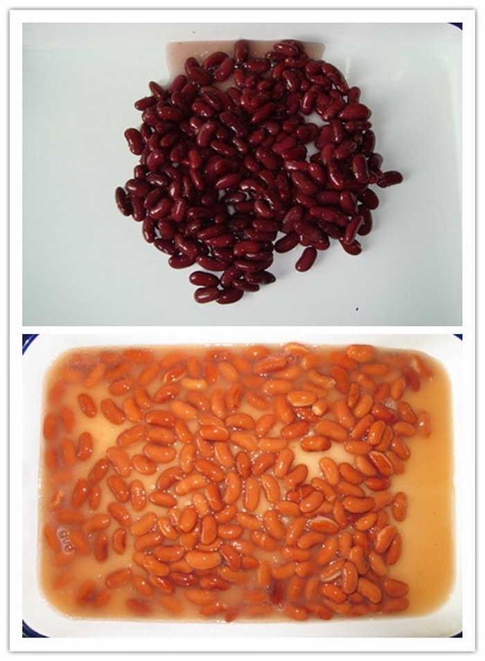 Canned Dark Red Kidney Bean in Brine