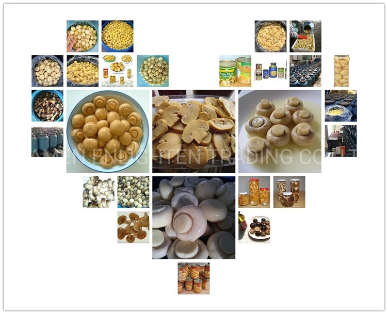 Enoki and Golden Needle Mushroom Glass Jar Packing