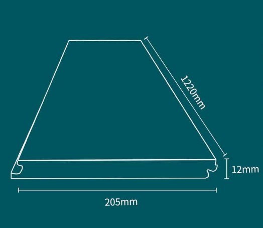 8.3mm 12.3mm Beech Wood Master Designs Laminate Flooring