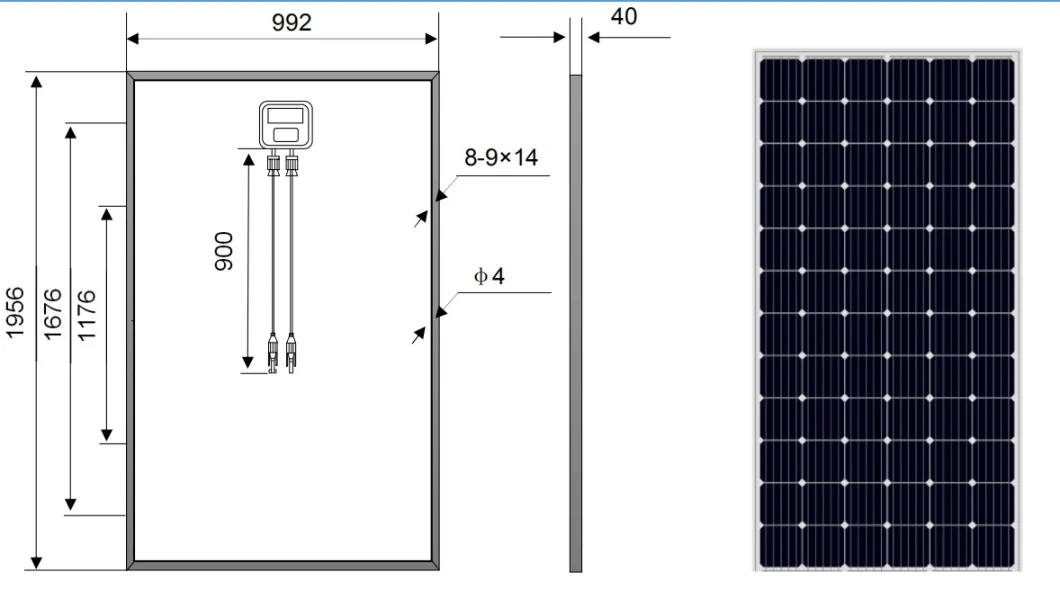 Morel High Efficient 72cells Monocrystalline 375W Solar Panel