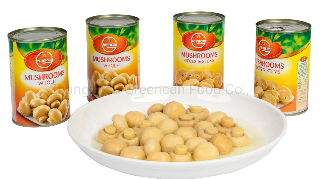 Food Items 184G Sliced Mushroom Canned Mushroom Slices, Mushroom Pieces&Stems