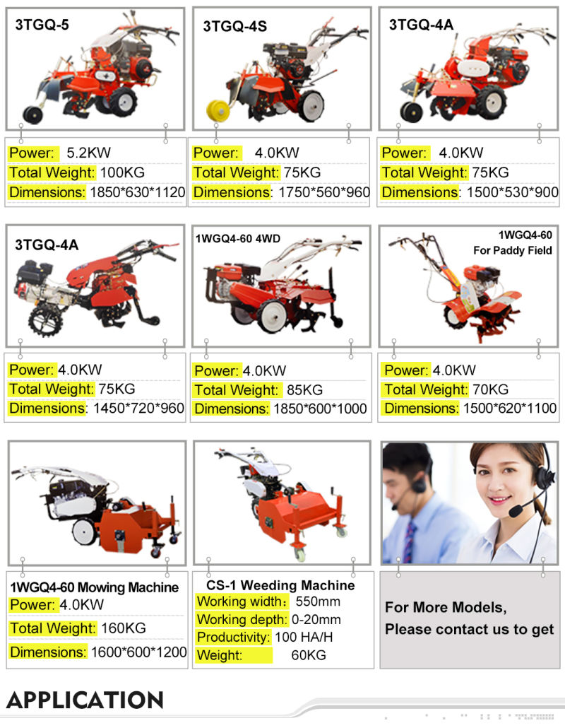 Smart Operation Motoculteur Cultivator Cultivating Machine Diesel Cultivator Suppliers