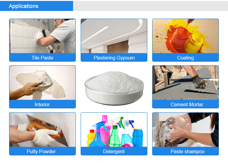 High Quality Methyl Cellulose for White Cement Additives
