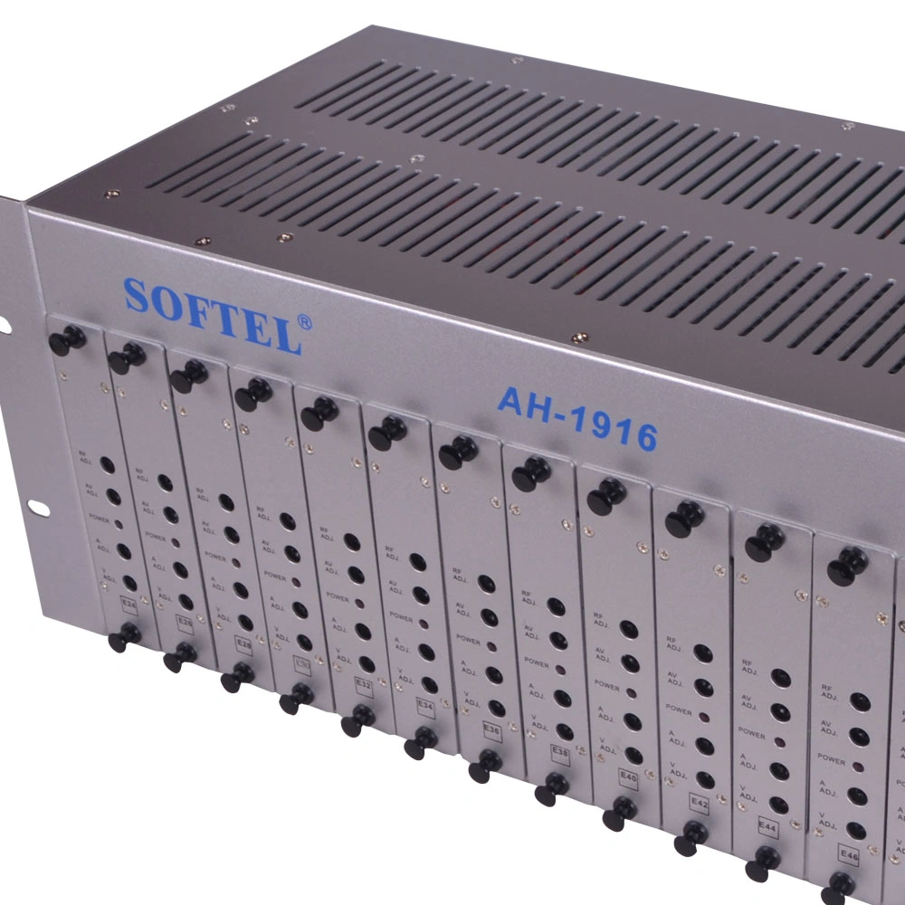 CATV Headend Equipment 16-Way Mixer/16 in 1 Modulator for Hfc Network