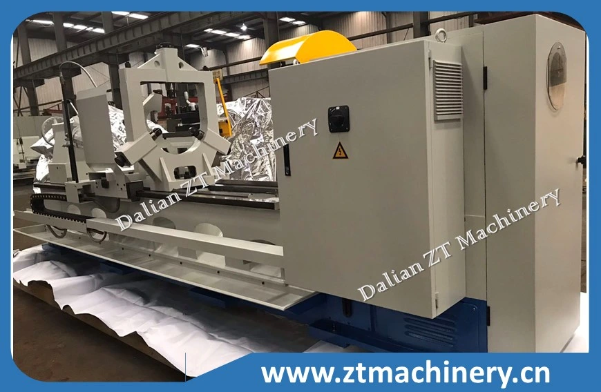 Exportation CE Standard Large Spindle Bore Rubber Roller Turning Lathe Torno