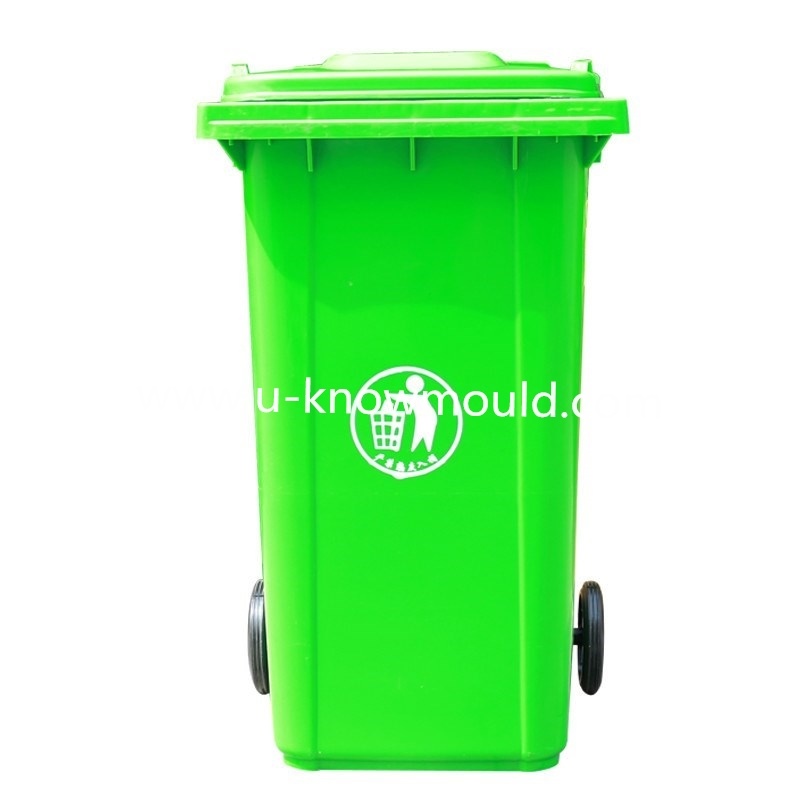 Green 240L Dustbin Plastic Garbage Mould Trash Can Mold