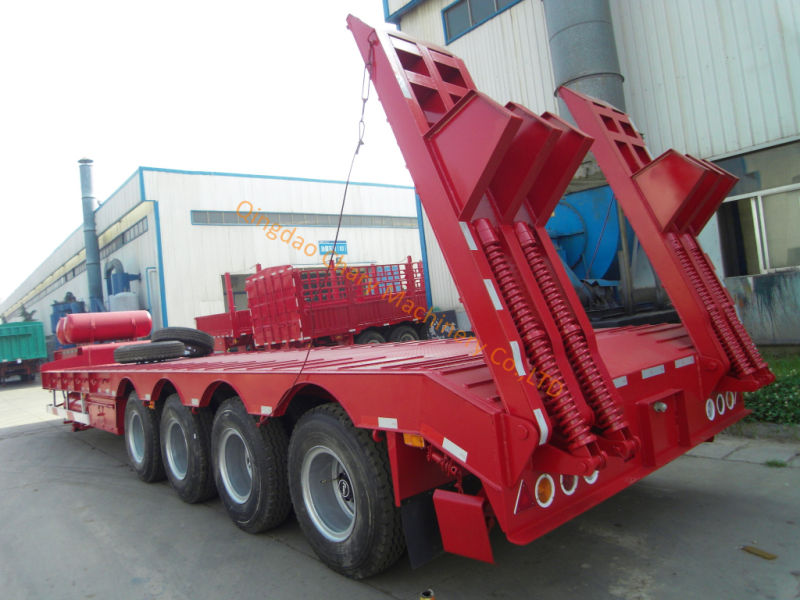 3 Axles 50-80tcimc Low Bed Trailer/Truck Trailer/Semitrailer