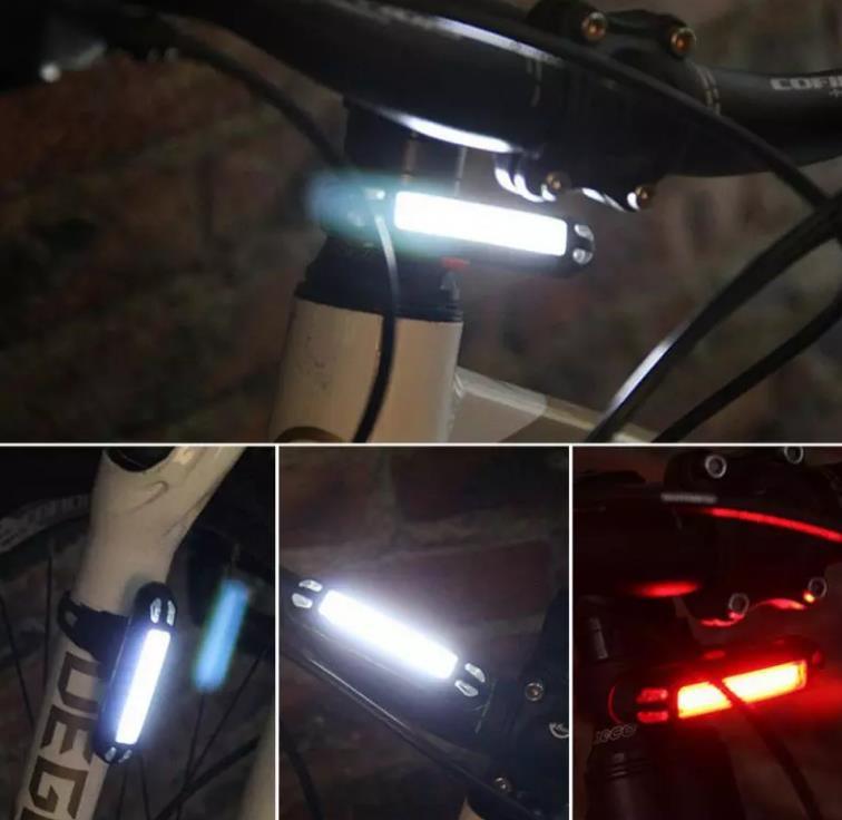 Hot USB Rechargeable Bicycle Taillight Safety Warning Rear Light LED Bicycle Taillight Cycling Light Bike Rear Saddle Lamp
