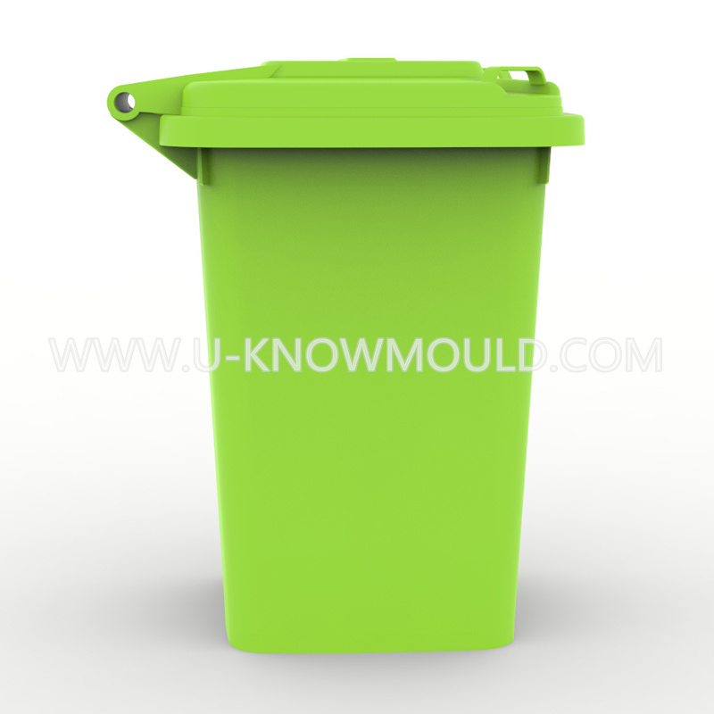 Green 240L Dustbin Plastic Garbage Mould Trash Can Mold