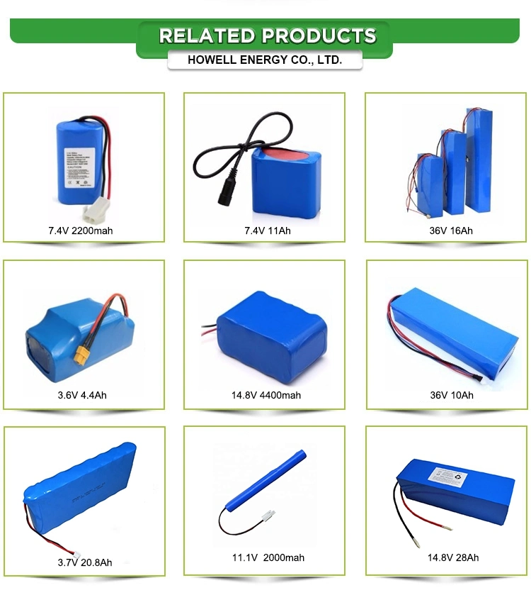 18650 Battery Pack 2s4p 7.4V 10000mAh Lithium Battery Pack 7.4V 10000mAh Rechargeable Battery Pack