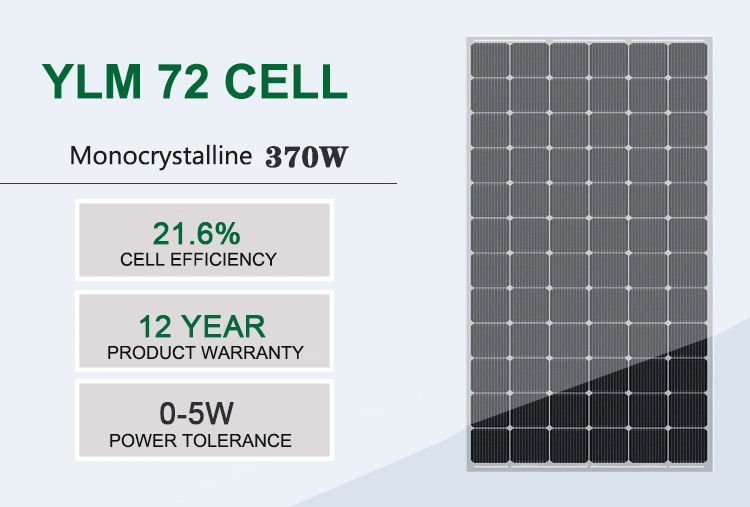 Prices of Solar Panels 370W Solar Panels Made in China