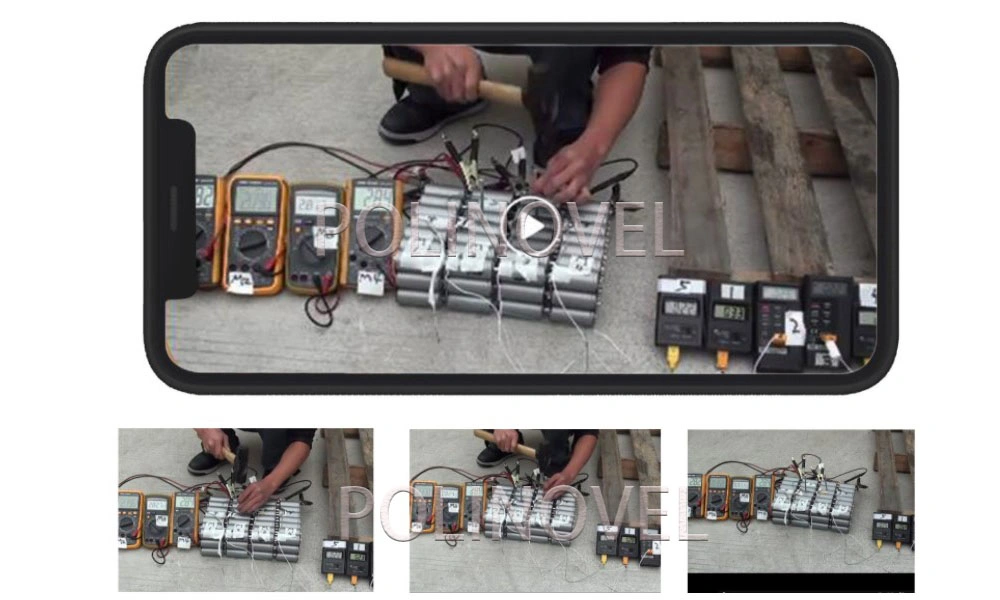Polinovel 5kwh Capacity Solar Home Wall Battery Generator Similar Product of Tesla Powerwall