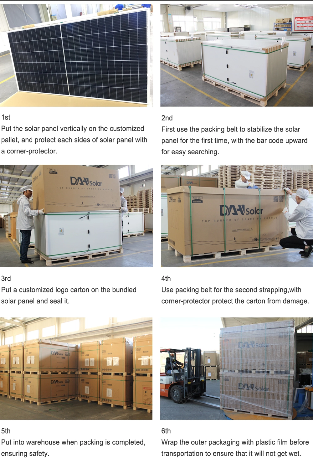 Solar Panels China Factory High Quality 345W 72 Cells Monocrystalline Solar Panels Solar Energy PV Modules