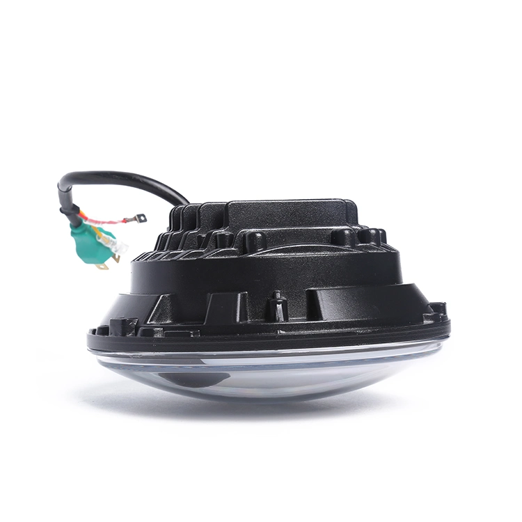 7 Inch LED Headlight DRL Left Right Turn Signal Lights for Harley Davidson Motorcycle LED Lamp LED Headlight LED Headlight LED Motorcycle Headlight Round