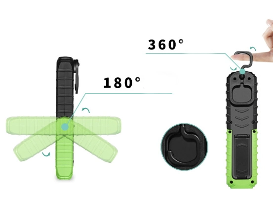 Foldable 3AA COB 3W LED Work Light with Strong Magnets