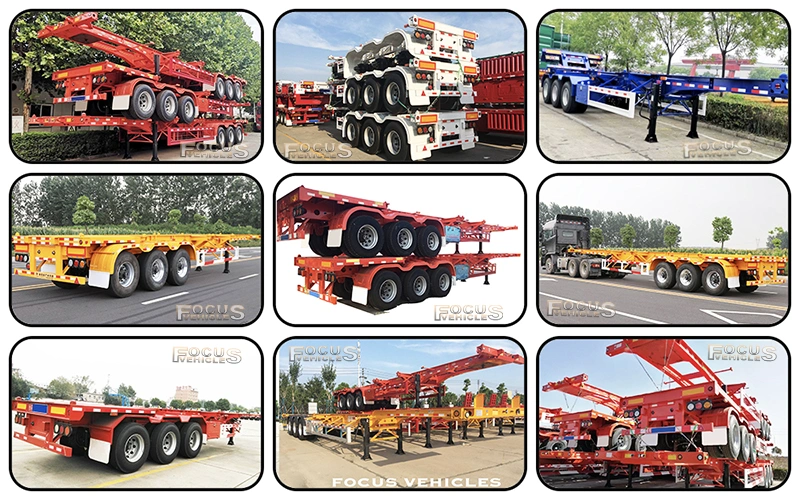 40FT Utility Trailer, Semi Trailer, Skeletal Trailer, Truck Trailer