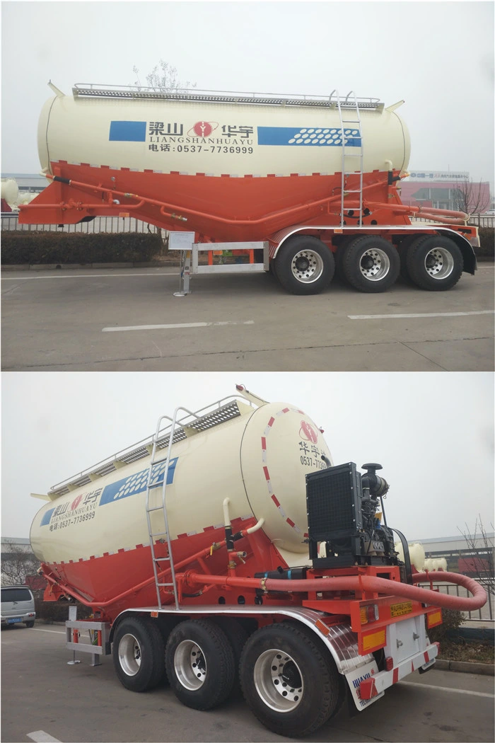 Truck Tractor Utility Trailer Bulk Cement Tank/Tanker Semi Trailer