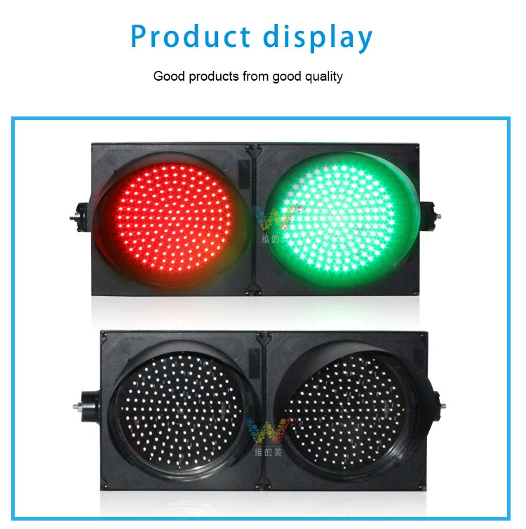 400mm Mix Red Grreen LED Arrow Traffic Replacement Traffic Signal Light