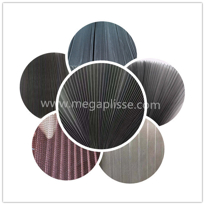 Concertina Retractable Screen Mesh Polyester Mesh 18*16 Plisse Mesh