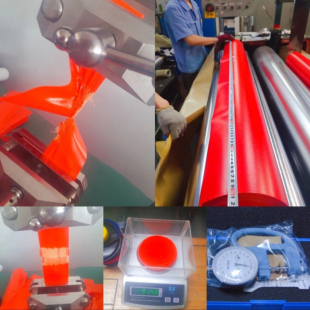 Vinyl Tarps Coated Fire Retardant PVC Coated Polyester Fabric