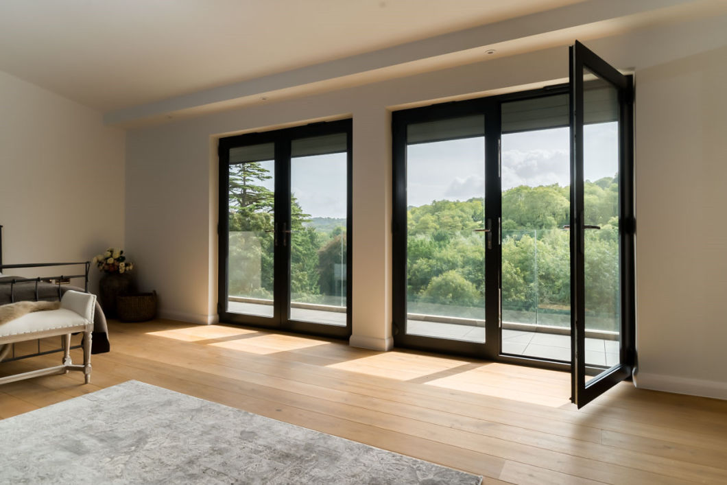 Custom Made Patio Casement Door for with Clear/Frosted Glass
