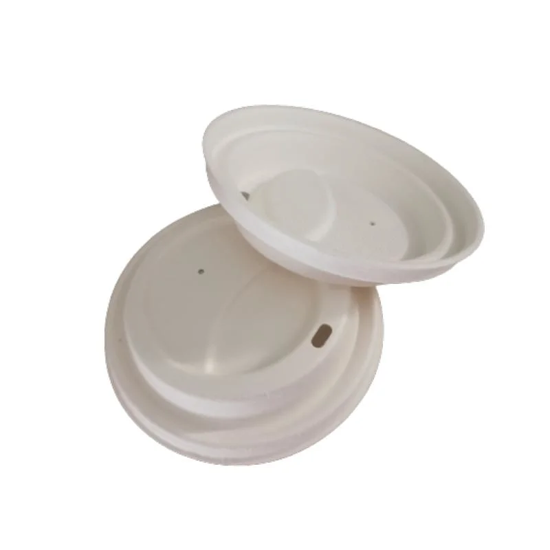 100% Compostable Cup Lids for 12 Oz|16 Oz Cups