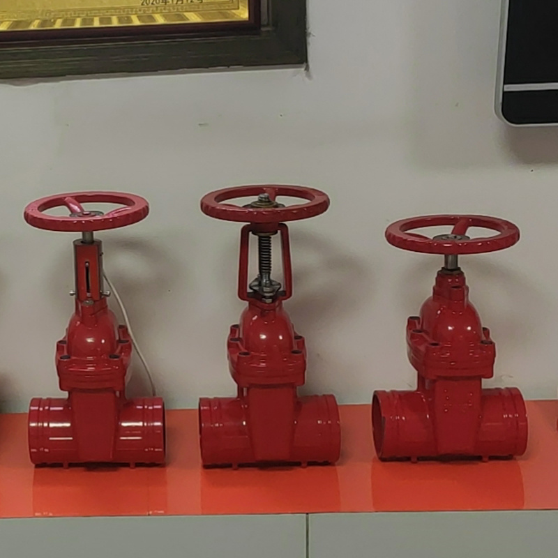 Awwa Grooved End Ductile Iron Gate Valve 125psi 150psi Slide Gate Valve Brass Gate Valve One Way Air Valve Motorized Ball Valve Gate Valve