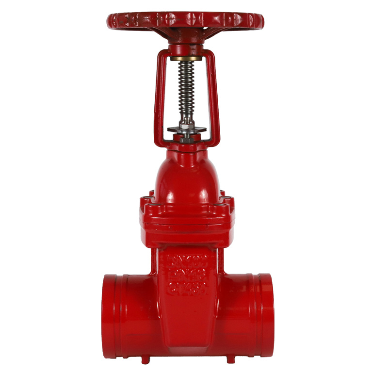 Awwa Grooved End Ductile Iron Gate Valve 125psi 150psi Slide Gate Valve Brass Gate Valve One Way Air Valve Motorized Ball Valve Gate Valve