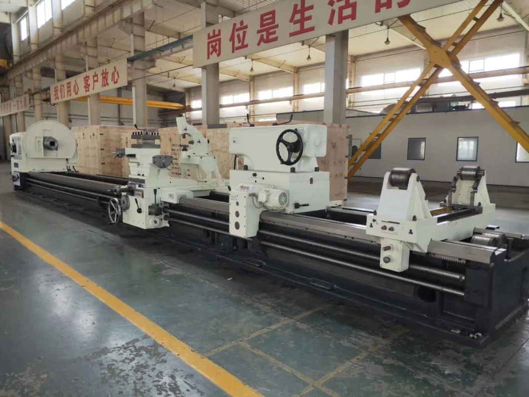 Cw61125h Cw61140h Cw61160h Cw61180h, Cw61200h, Horizontal Lathe, 20tons Big Lathe, Heavy Duty Lathe. Max Length 16m